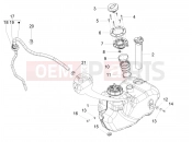 PIAGGIO Beverly 350 IE ABS Fuel tank