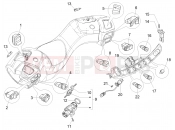 PIAGGIO MP3 500 Sport Advanced Selectors - Switches - Buttons