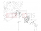 Driving pulley - Piaggio Typhoon 125 4T 2V 2019