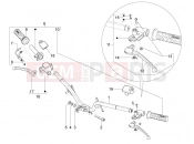 Handlebars - Master cil. - Piaggio Typhoon 125 4T 2V 2019