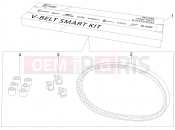 Transmission kit - Piaggio Typhoon 125 4T 2V 2019