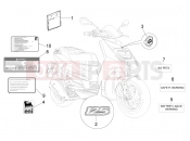 PIAGGIO Typhoon 125 4T 2V Plates - Emblems