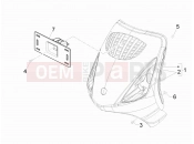 PIAGGIO Zip 100 4T (APAC) Front shield