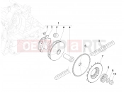 PIAGGIO Zip 50 4T 25 Km/h Driving pulley