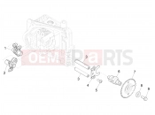 PIAGGIO Zip 50 4T Rocking levers support unit