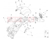 MOTOGUZZI Eldorado 1400 ABS (APAC) Rear mudguard