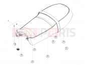 MOTOGUZZI V7 III Stone Night Pack 750 (USA) Saddle