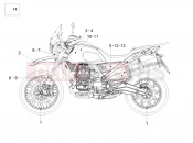 MOTOGUZZI V85 TT Decal