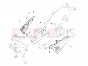 Central body - Motoguzzi V85 TT Travel Pack 2020