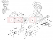 Central stand - Motoguzzi V85 TT Travel Pack 2020