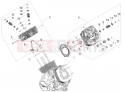 Cylinder head - valves - Motoguzzi V85 TT Travel Pack 2020