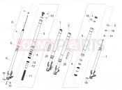 Front fork Kayaba - Motoguzzi V85 TT Travel Pack 2020