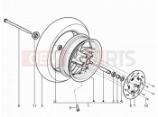 PIAGGIO Typhoon 50 4T 4V (USA / CA) Front wheel