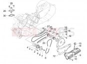 PIAGGIO Typhoon 50 4T 4V (USA / CA) Oil pump