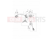 Triumph 2004 DAYTONA 600 & 650 Ignition Switch & LockSet