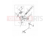 Triumph 1992 TRIDENT Clutch Master Cylinder