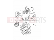 Triumph 2003 THUNDERBIRD SPORT Front Brake Caliper & Discs