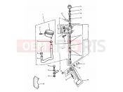 TRIUMPH SPEED TRIPLE (CARBS) Rear Brake Master Cylinder