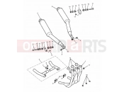 TRIUMPH SPEED TRIPLE (CARBS) Exhaust System 29155