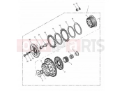 Triumph 2000 SPEED TRIPLE 885cc\955cc (EFI) > 141871 Clutch 955cc Engine