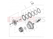 Triumph 2012 SPEED TRIPLE 461332 > 735437 Clutch