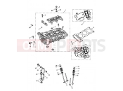 Triumph 2012 SPEED TRIPLE 461332 > 735437 Cylinder Head & Valves