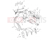 TRIUMPH SPEED TRIPLE 461332 > 735437 Mudguards