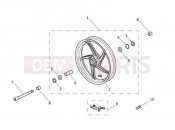 TRIUMPH SPEED TRIPLE R > 735336 Front Wheel 602552