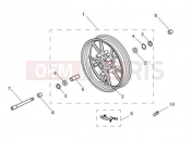 TRIUMPH SPEED TRIPLE R > 735336 Front Wheel 602553