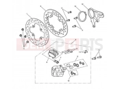TRIUMPH SPEED TRIPLE R > 735336 Rear Brake & Disc
