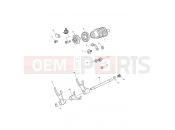 Triumph 2012 SPEED TRIPLE R > 735336 Gear Selector Drum 563847