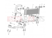 Triumph 2012 SPEED TRIPLE R > 735336 Oil Cooler