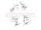 Footrests & Mountings - Triumph SPEED TRIPLE R > 735336 2013