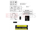 Warning Labels - Triumph SPEED TRIPLE R > 735336 2013