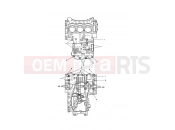 Crankcase Bolts - Triumph SPEED TRIPLE R > 735336 2013