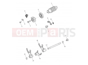 TRIUMPH SPEED TRIPLE RS - 867601 > Gear Selector Drum
