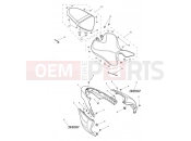 TRIUMPH SPEED TRIPLE RS - 867601 > Rear Bodywork & Seat