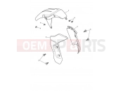 TRIUMPH TRIDENT 660 Front Mudguard