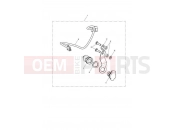 Triumph 2020 STREET TWIN Aux Power Socket Kit, Cockpit
