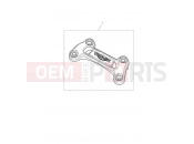 Triumph 2021 STREET TWIN Upper Handlebar Clamp, 22.2 Bar