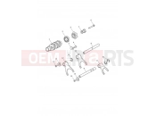 TRIUMPH TIGER EXPLORER XCX 740277 > Gear Selector Drum