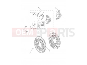 TRIUMPH Tiger Explorer > 740276 TIGER EXPLORER Front Brake Caliper & Disc