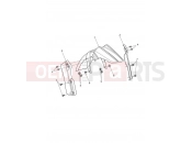 Triumph 2013 Tiger Explorer > 740276 TIGER EXPLORER XC Front Mudguard