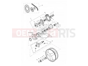 Rear Wheel & Final Drive - Triumph SPRINT ST > 139276 1999