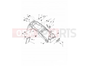 Rear Mudguard & Battery Box - Triumph SPRINT ST > 139276 1999