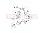 Footrests & Mountings - Triumph SPRINT ST > 139276 1999