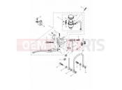 Front Brake Master Cylinder - Triumph SPRINT ST > 139276 1999