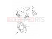 TRIUMPH SPRINT ST > 139276 Rear Brake Disc & Caliper