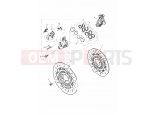 Front Brake Caliper & Discs - Triumph SPRINT ST 139277 > 208166 2002