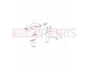 Front Mudguard - Triumph SPRINT ST 139277 > 208166 2003